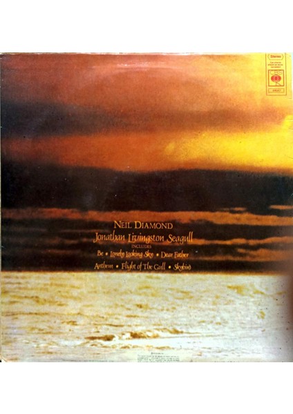 Neil Diamond – Jonathan Livingston Seagull (Original Motion Picture Sound Track) Lp fiyatları