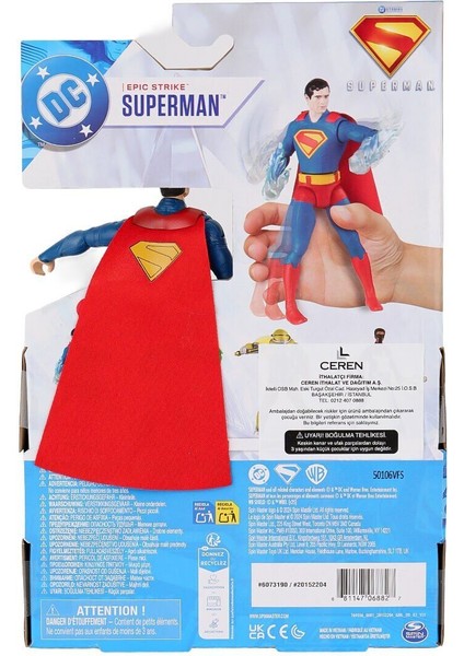 SPM-6073190 Superman Epic Strike Figür