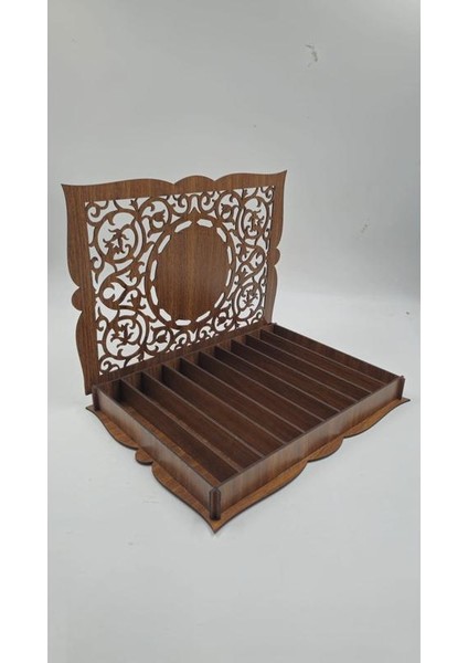 Ahşap Dekoratif Tesbih Kutusu 10 Lu No1 31 cm x 24 cm x 3 cm modelleri