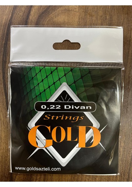 Gold 0.22 Divan Saz Teli fiyatları