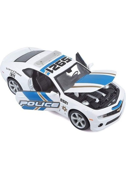 MAY32108 Maisto 1:24 2010 Model Chevrolet Camaro Ss Rs Police Model Araba -Necotoys modelleri