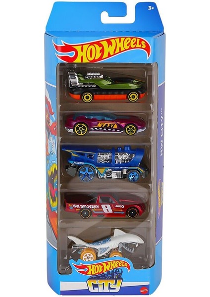 1806 Hot Wheels Beşli Araba Seti fiyatları