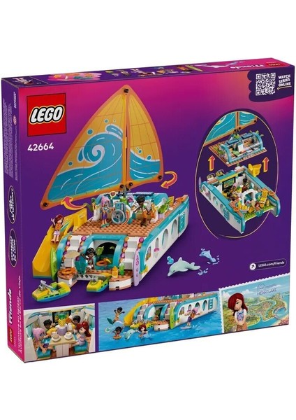 42664 LEGO Friends Gezi Teknesi Macerası 685 Parça +8 Yaş