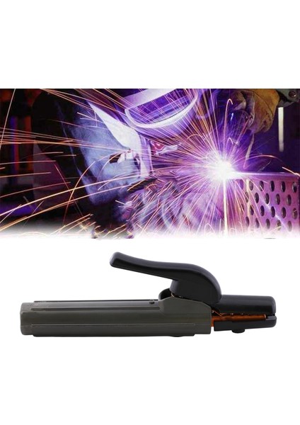 Yüksek Kaliteli Yivli Çubuk Elektrod Elektrot Kaynak Makinası Kelepçesi Pensesi Tutucu 600 Amper indirimleri