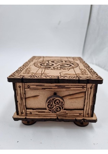 Ahşap Dekoratif Çekmeceli Kutu 16 cm x 12 cm x 8 cm modelleri