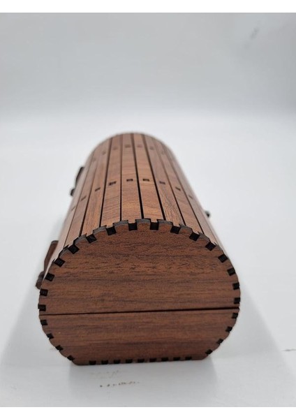 Ahşap Dekoratif Sandık Kutu Ceviz Desenli 16 cm x 10 cm fiyatları