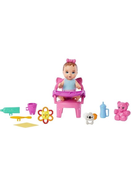 GHV83 Özellikli Minik Bebekler Barbie Bebek Bakıcısı fırsatları