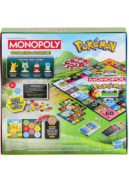G0716 Monopoly Pokemon
