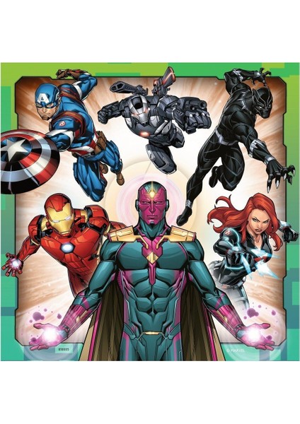 80403 Marvel Avengers 3X49 Parça Ravensburger Puzzle modelleri