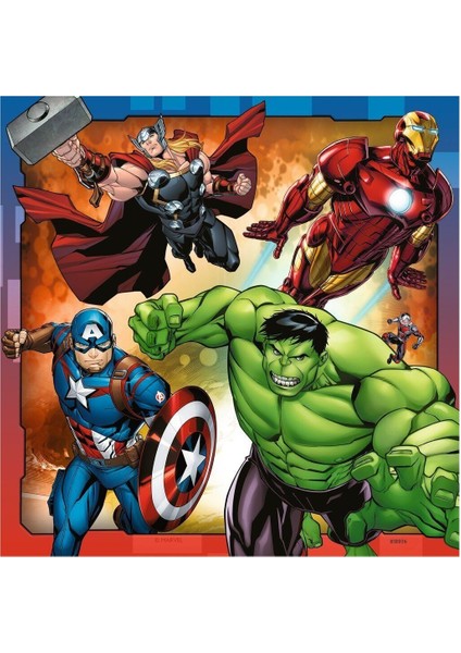 80403 Marvel Avengers 3X49 Parça Ravensburger Puzzle fırsatları
