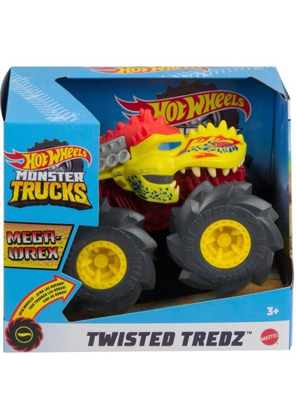 GVK37 Hot Wheels Monster Trucks 1:43 Çek Bırak Arabalar