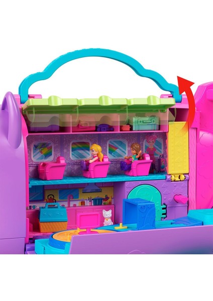 HWP19 Polly Pocket Adventures In Rio Uçak Oyun Seti fırsatları