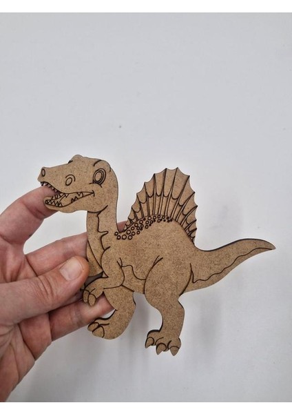 5 Adet Sevimli Dinozor Model 8 Ahşap Boyama Okul Diy Etkinlik Aktivite Sanat 15 cm x 11 cm fiyatları