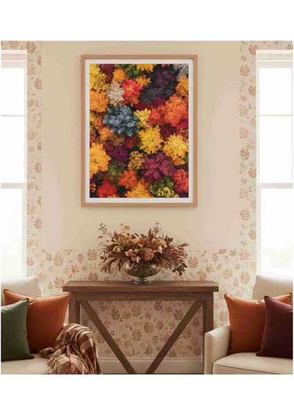 Renkli Orman Çiçekleri 120 , 255 , 500 , 1000 Parça Ahşap (Mdf) Puzlle Yapboz fiyatları