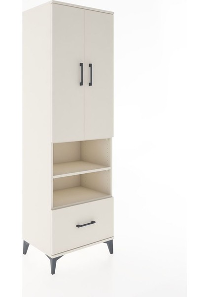 Hyperion Dolap 5 Raflı Tek Çekmeceli 2 Kapaklı 60X44X195 Aytaşı-Aytaşı fiyatları