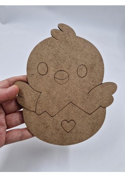 5 Adet Sevimli Civciv Ahşap Boyama Okul Diy Etkinlik Aktivite Sanat 15 cm x 13 cm fiyatları