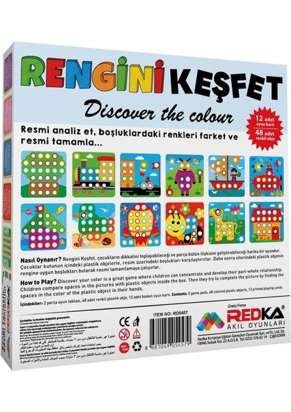 5457 Redka, Rengini Keşfet / +2 Yaş indirimleri