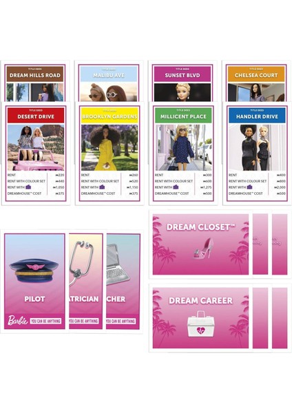 G0038 Monopoly Barbie