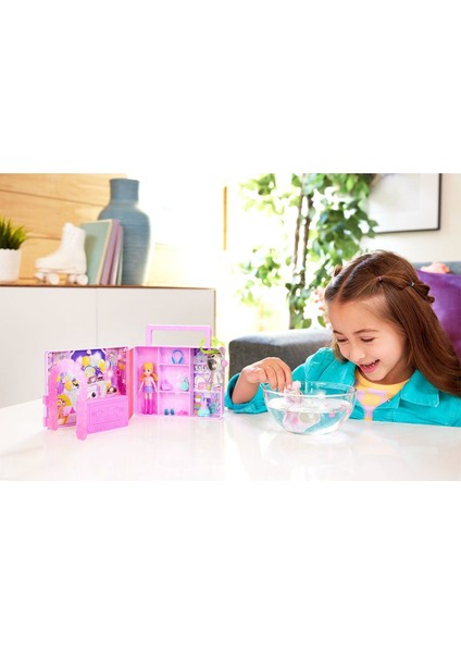 HRD65 Polly Pocket Radyo Temalı Moda Eğlencesi Oyun Seti