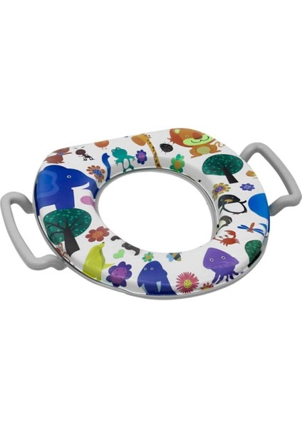 Renkli ve Rahat Çocuk Klozet Kapağı Adaptörü, Güvenli ve Eğlenceli Tuvalet Eğitimi modelleri