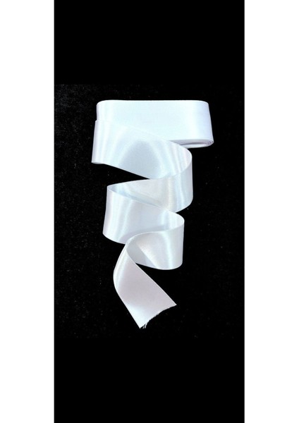 Beyaz Geniş Saten Kurdele 6 cm 10 Metre Bir Top,saten Kurdela .bohça,çiçek,süsleme,takı Kurdele, fiyatları