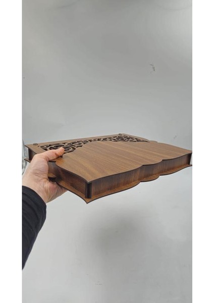 Ahşap Dekoratif Tesbih Kutusu 10 Lu No2 31 cm x 24 cm x 3 cm modelleri