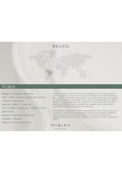 Nima Espresso fiyatları