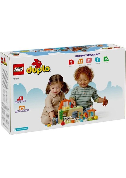 10416 LEGO Duplo Çiftlik Hayvanlarının Bakımı 74 Parça +2 Yaş indirimleri