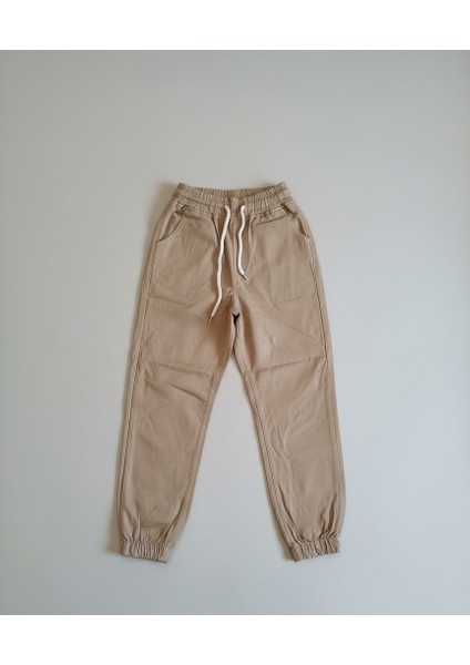 Likralı Keten Jogger Erkek Çocuk Pantolonu fiyatları