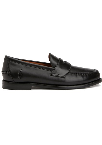 Siyah Bantlı Erkek Loafer