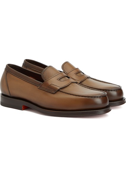 Quentin Kahverengi Erkek Deri Loafer fiyatları