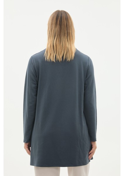 Kristal Bisiklet Yaka Armalı Uzun Tunik fırsatları