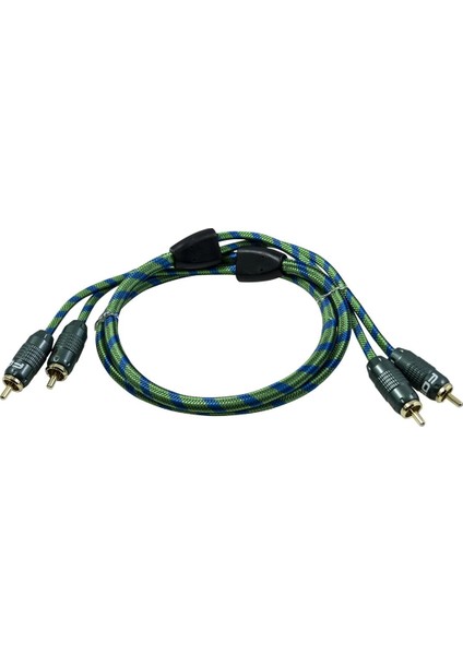 Ofc Rca Kablosu 1 Metre – For-X X-1122G-1M Profesyonel %100 Bakır Amfi Rca Kablosu - 1 Metre