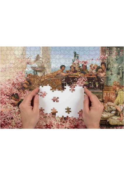 The Roses Of Heliogabalus Sir Lawrence Alma 120 , 255 , 500 , 1000 Parça Ahşap Puzzle(Mdf) Yapboz fiyatları