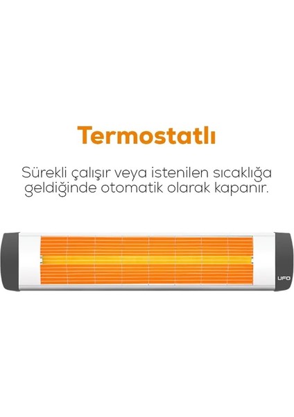 City 1800 Watt Infrared Isıtıcı Ayaklı indirimleri