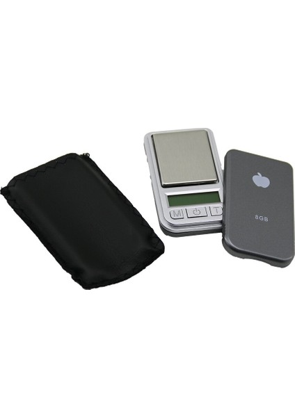 Mini Hassas Tartı - Terazi 200GR / 0.01GR Pilli=1 x CR2032 4X7CM (5067)