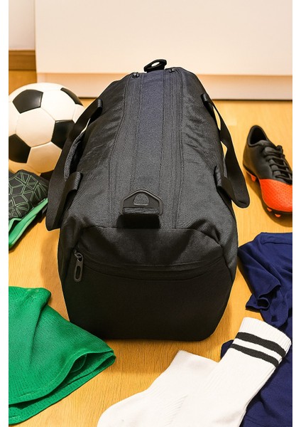Sport Ayakkabı Bölmeli Astarlı Su Geçirmez Seyahat ve Spor Çantası-Orta Boy indirimleri