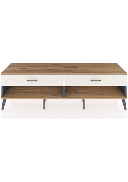 Hyperion Tv Ünitesi 2 Çekmeceli 176X44X51 Antrasit-Çam/aytaşı