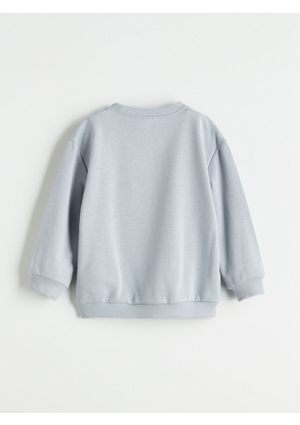 Yeni Sezon Bisiklet Yaka Minecraft Baskılı Erkek Çocuk Sweatshirt indirimleri