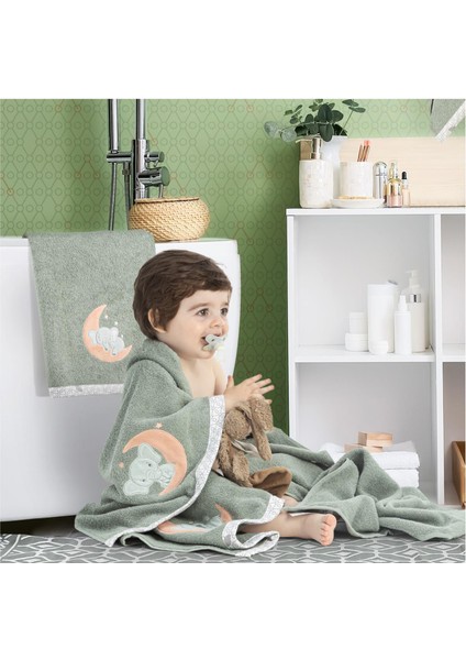 Hero Teddy Nakışlı Çocuk Banyo Havlusu 70 x 140 cm indirimleri