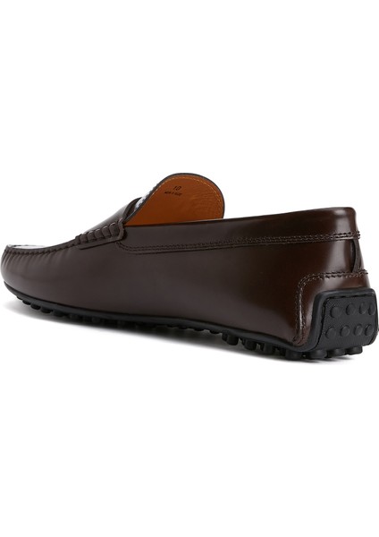 Koyu Kahverengi Erkek Deri Driver modelleri