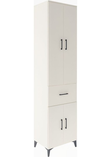 Hyperion Dolap 5 Raflı Tek Çekmeceli 4 Kapaklı 60X44X243 Aytaşı-Aytaşı fiyatları