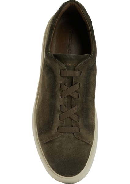Slouch Haki Erkek Süet Sneaker fırsatları