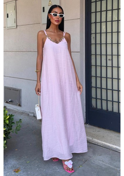 Lina Modal Askılı Elbise 2906 R11-H-K3 fırsatları