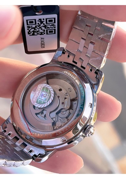 Özel Tasarım Otomatik Mekanizma Çelik Kordon 5 Atm Suya Dayaknıklı Erkek Kol Saati W.14626.1 fırsatları