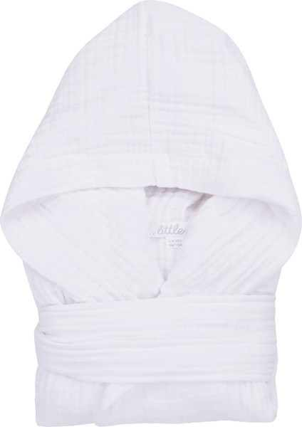 Cocoon Müslin Beyaz Unisex Çocuk Bornoz fiyatları