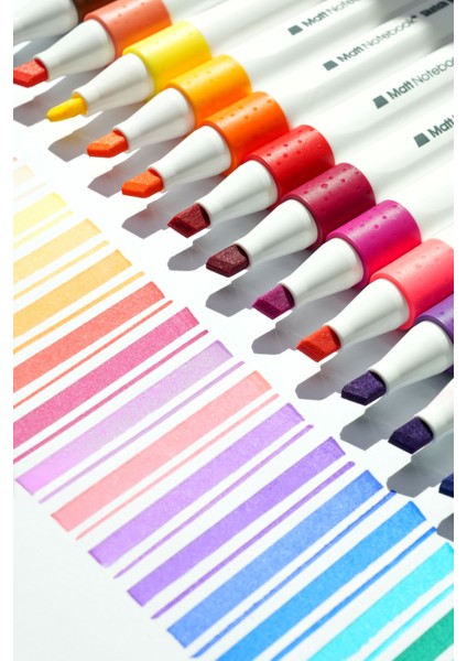 36 Renk Çift Uçlu Keçeli Kalem Seti Kutulu Brush + Chisel fiyatları