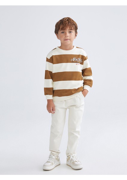 Yeni Sezon Beli Lastikli Erkek Çocuk Pantolon