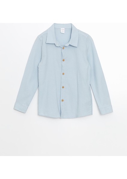 Yeni Sezon Dokulu Krinkle Erkek Çocuk Gömlek