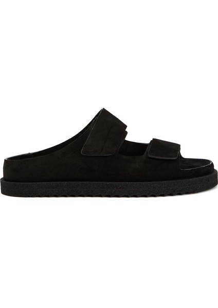 Siyah Erkek Deri Terlik